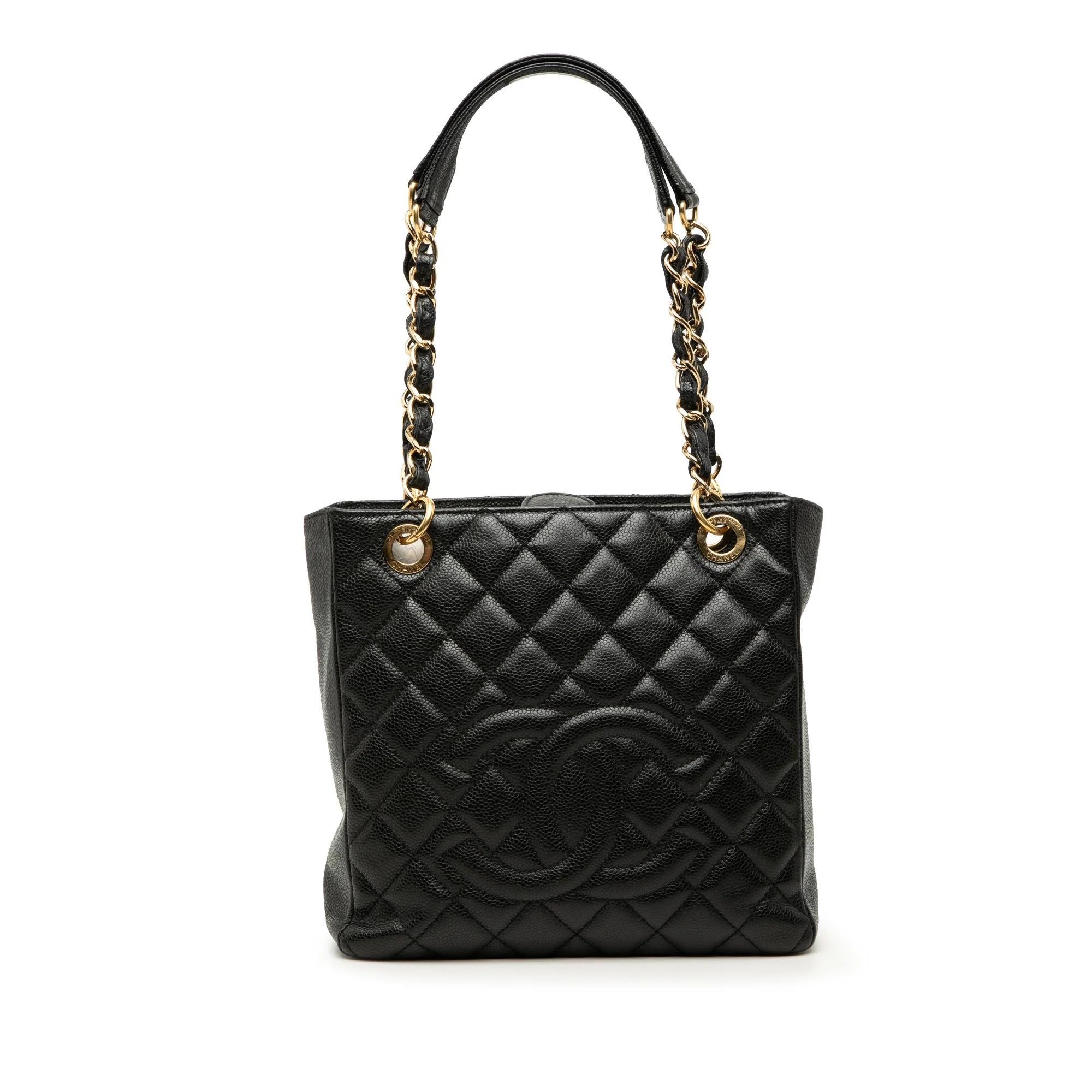Petite Shopping Tote leather tote