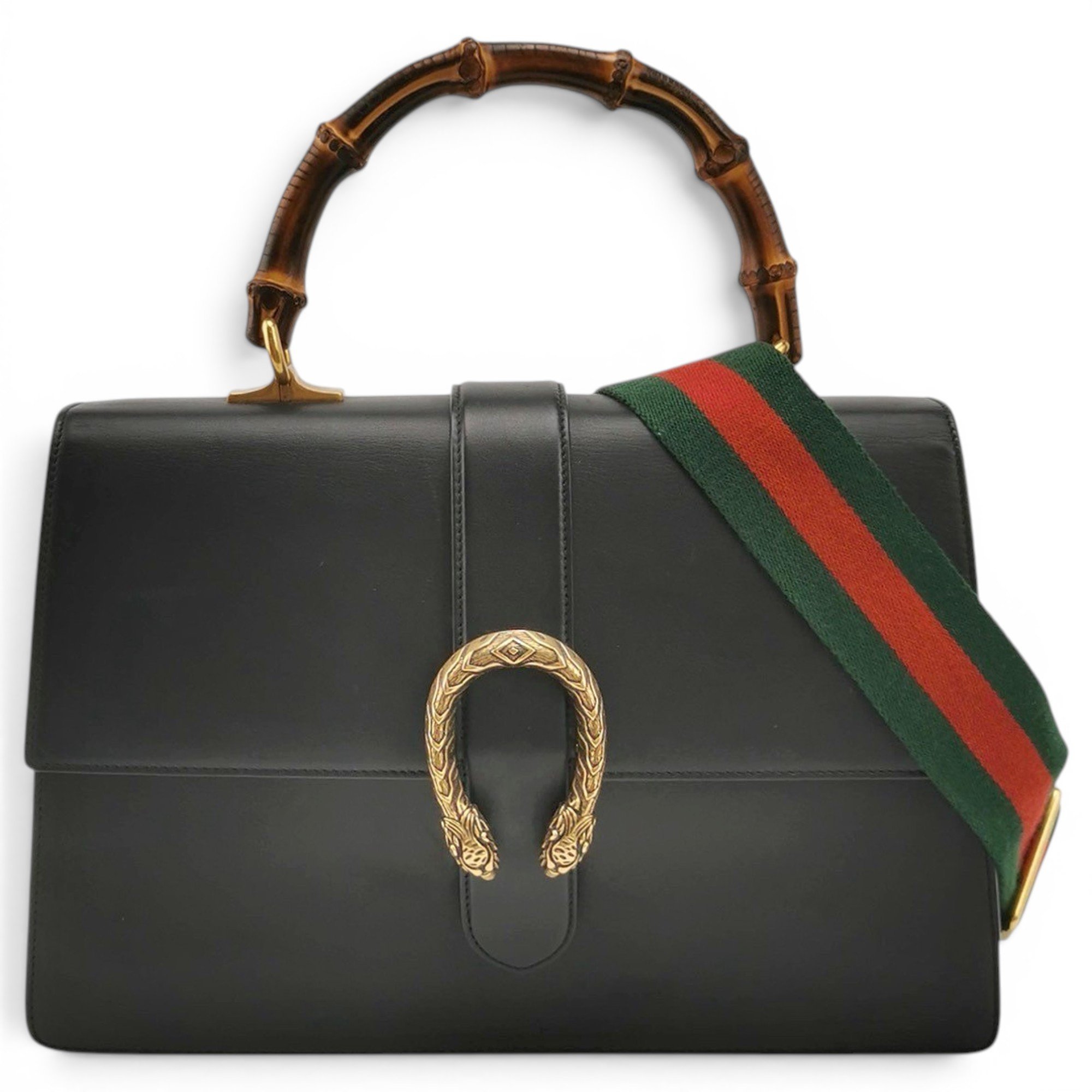 Dionysus Bamboo leather handbag