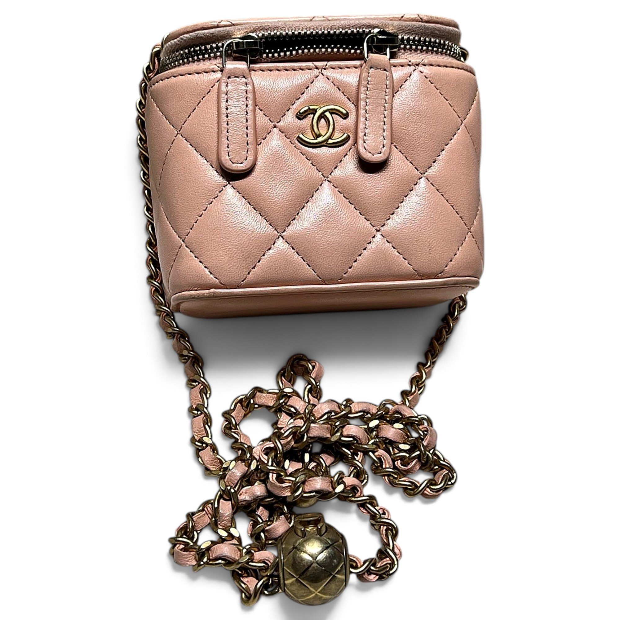 Chanel Vanity leather mini bag