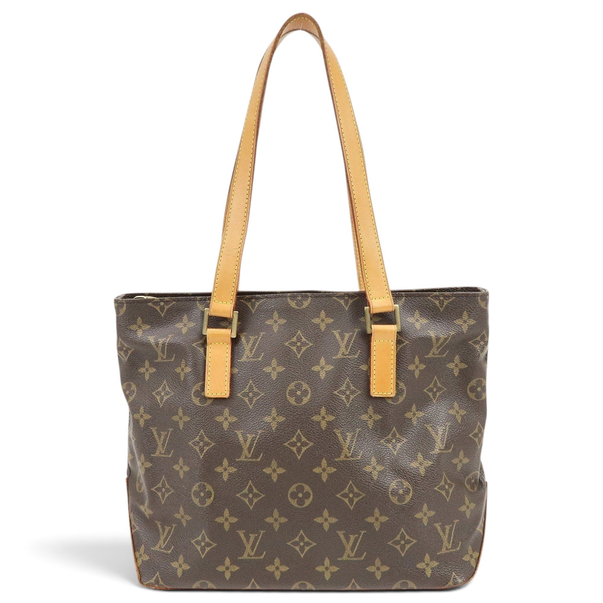 Piano leather tote