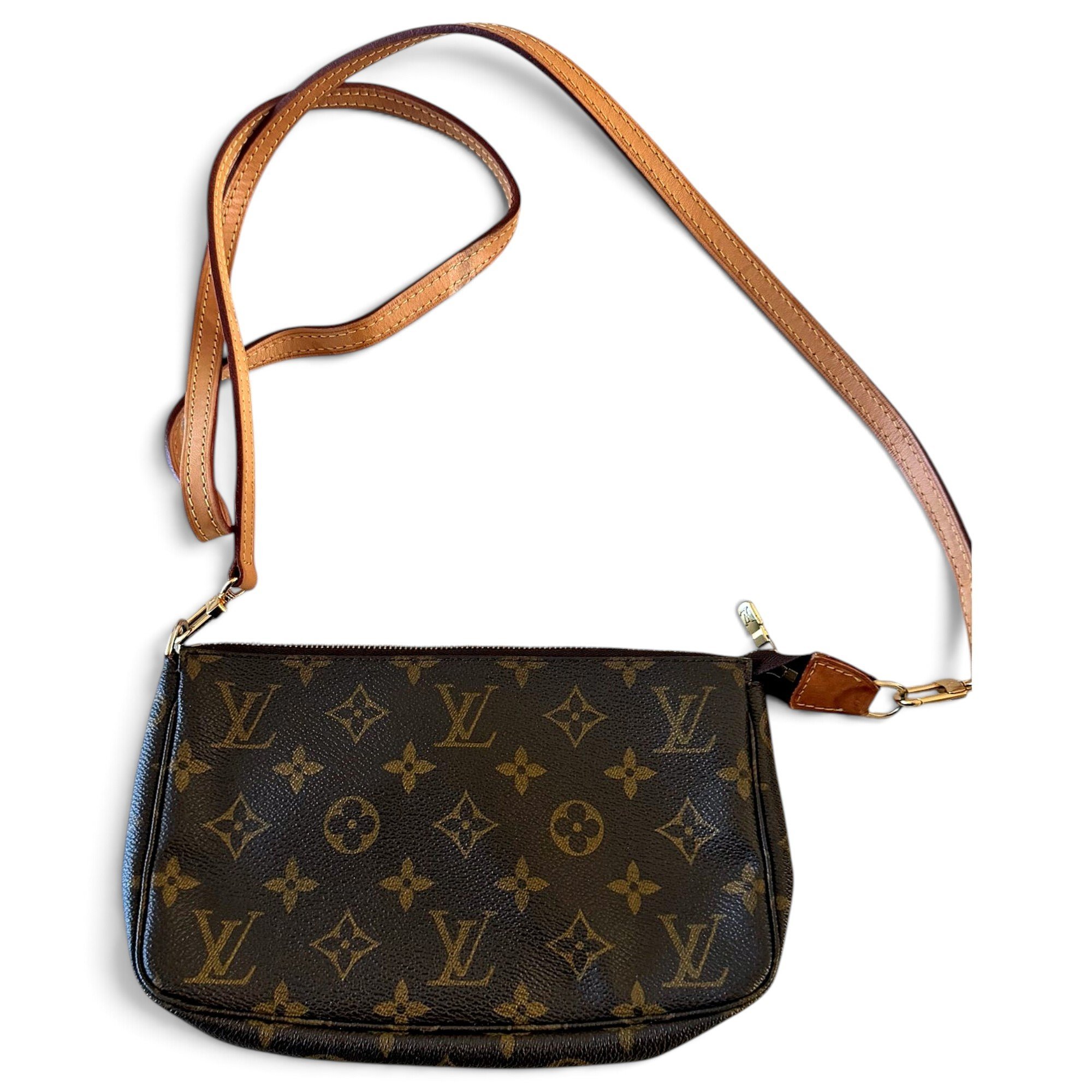 Pochette Accessoire leather handbag