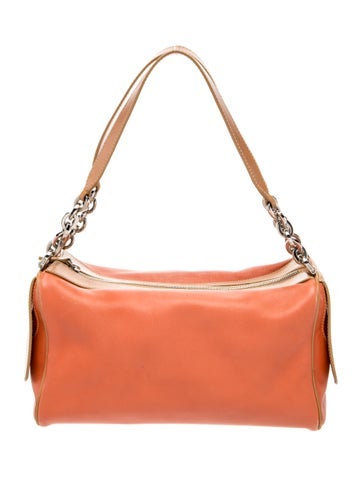 Leather Top Handle Bag