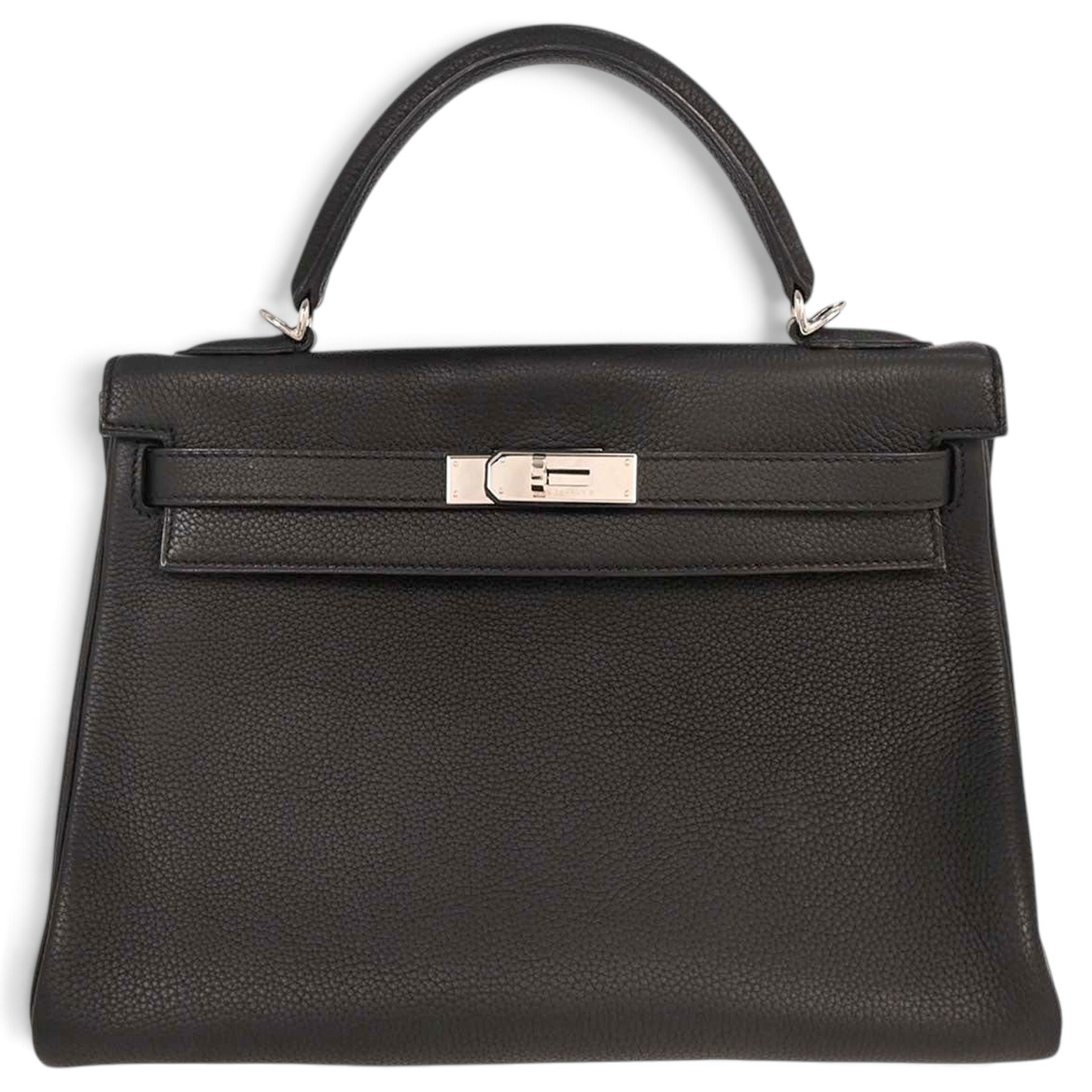 Kelly 32 leather handbag