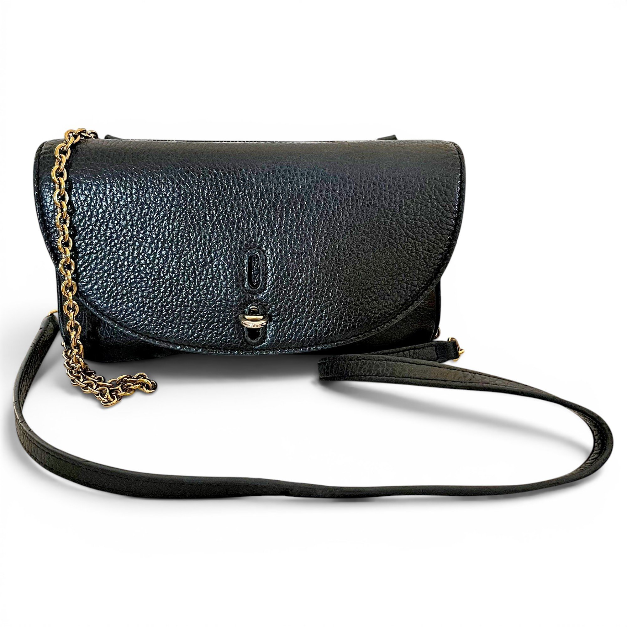 Leather crossbody bag