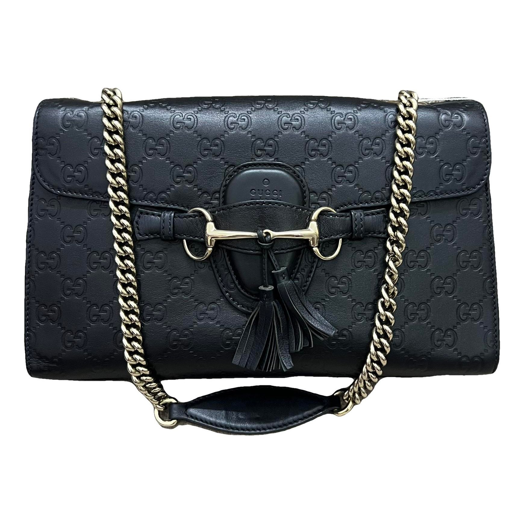 Emily leather crossbody bag