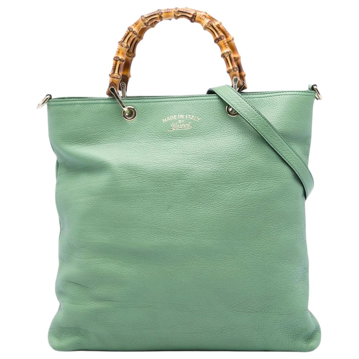 Bamboo leather tote