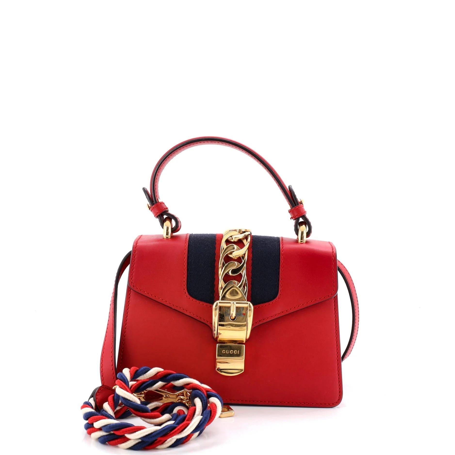 Leather handbag