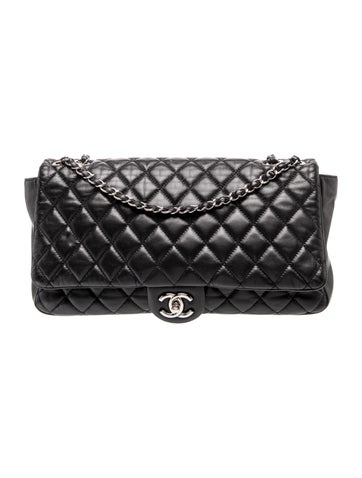 Paris-Shanghai Jumbo Coco Rain Flap Bag