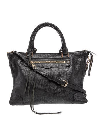 Leather Top Handle Bag