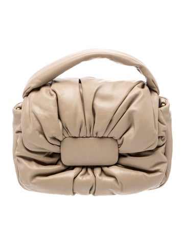 Mlouye Leather Top Handle Bag