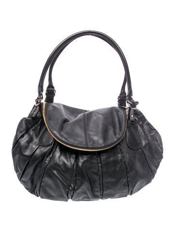 Leather Hobo Large