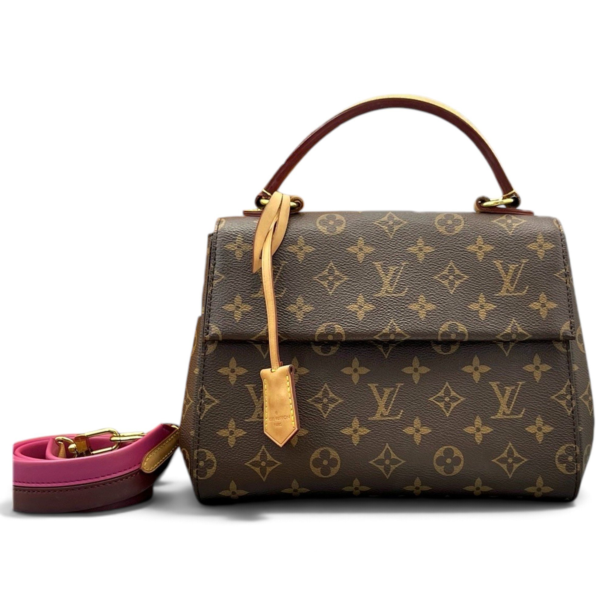 Cluny leather handbag