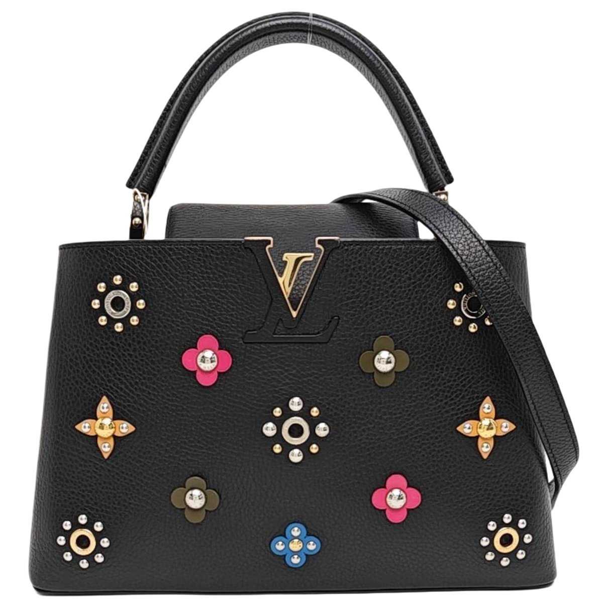 Capucines leather handbag