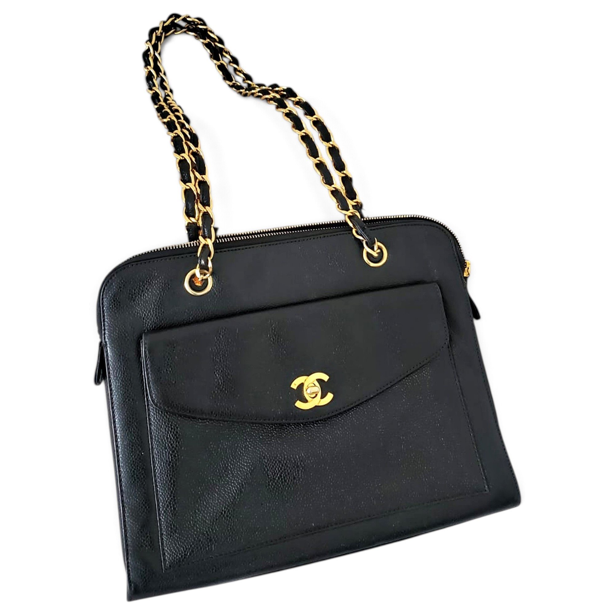 Leather handbag