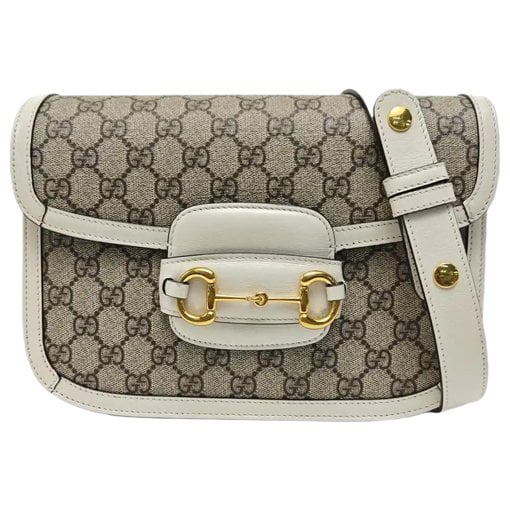 Gucci Handle Horsebit 1955 leather handbag