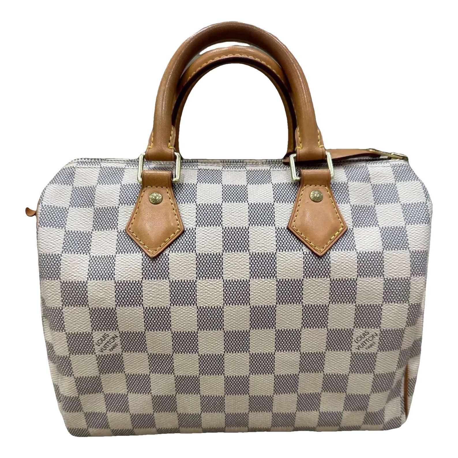 Speedy leather handbag