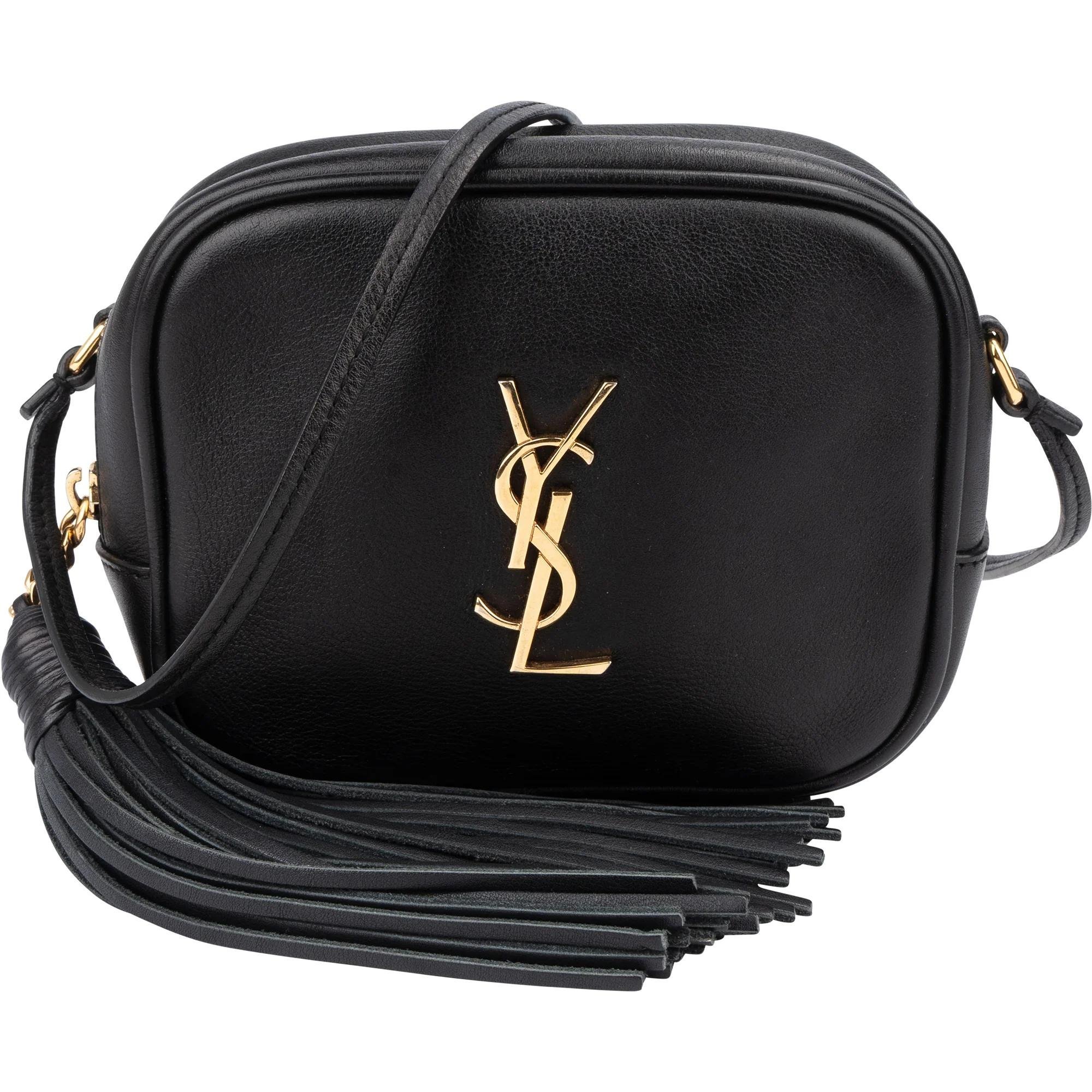 Blogger leather crossbody bag