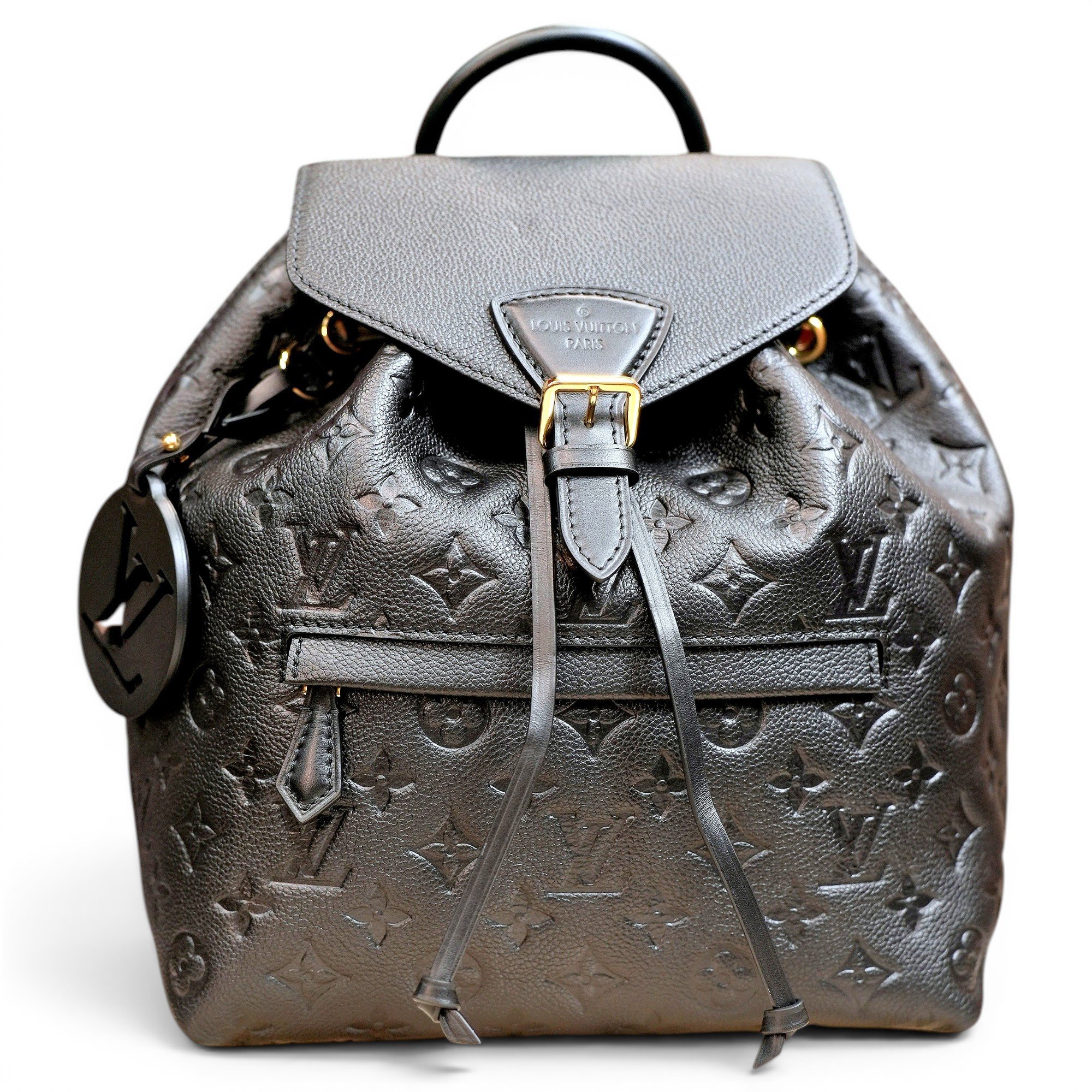 Montsouris leather backpack