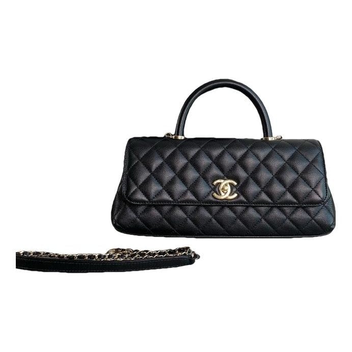 Coco Handle leather handbag