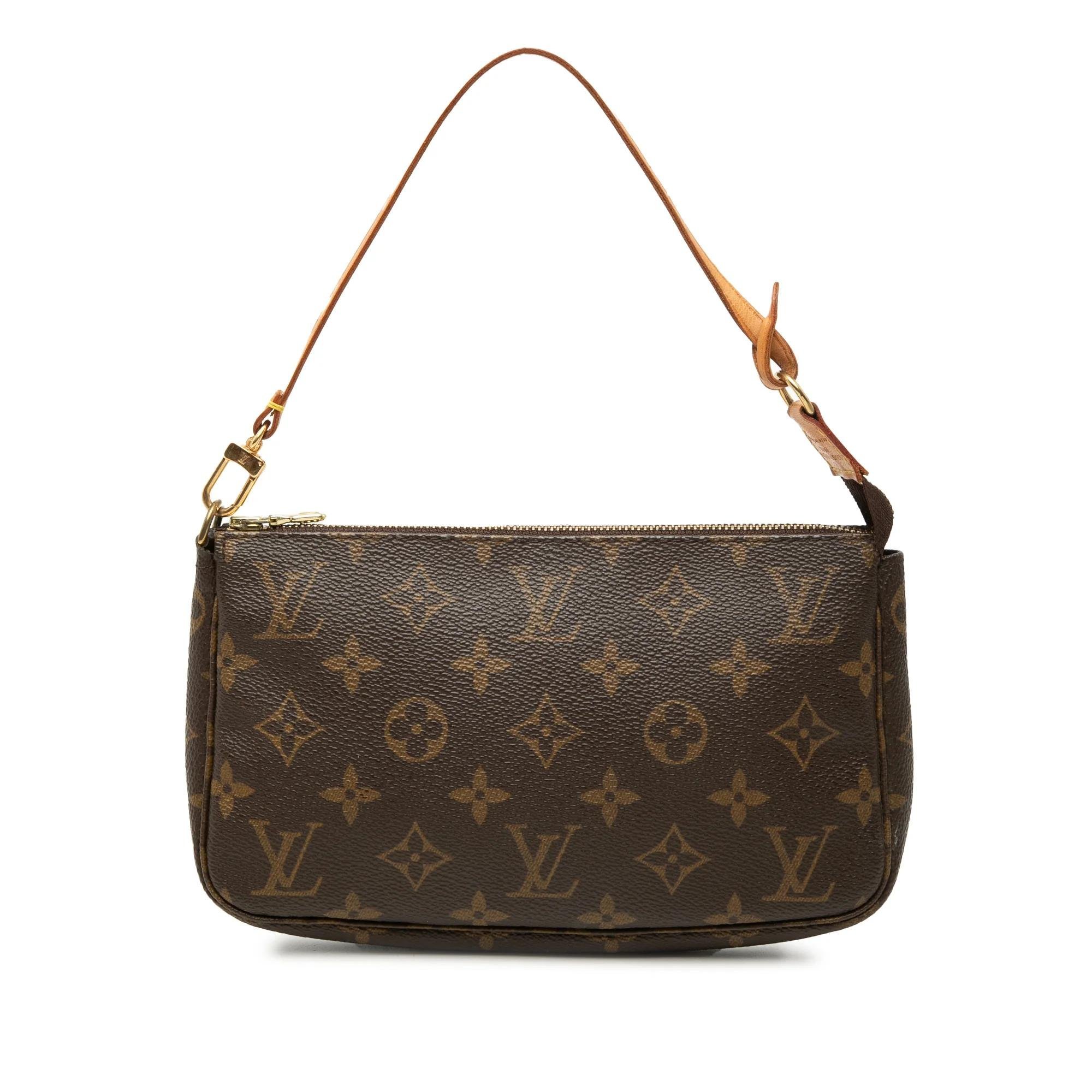 Pochette Accessoire leather handbag