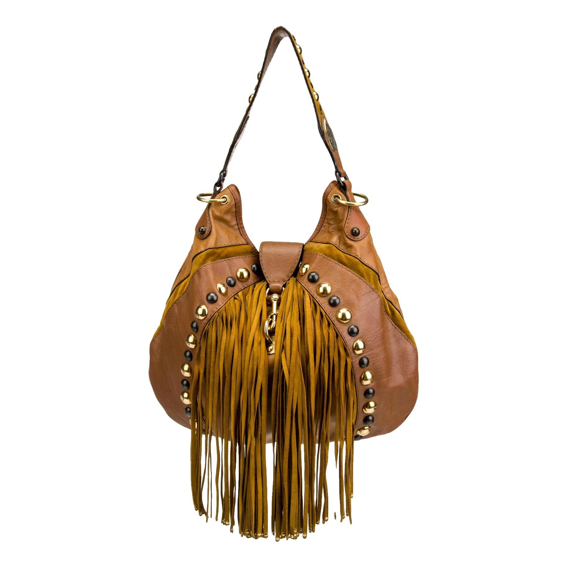 Hobo leather handbag