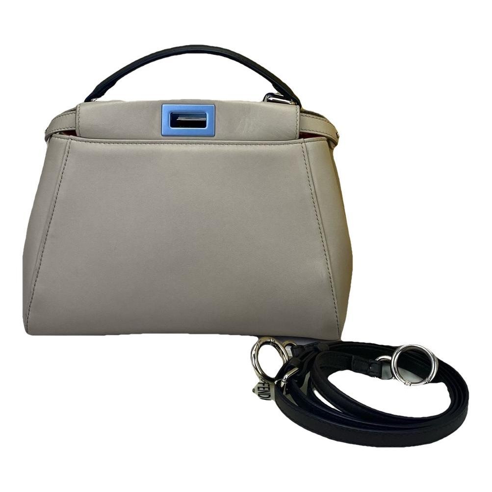 Peekaboo leather handbag
