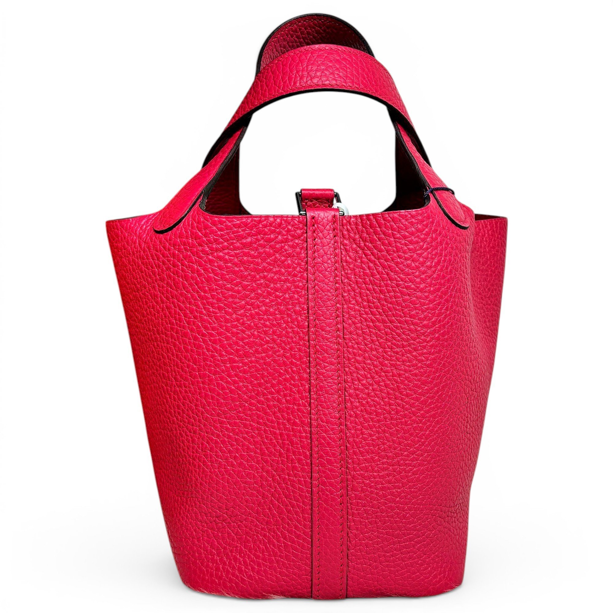 Picotin leather handbag
