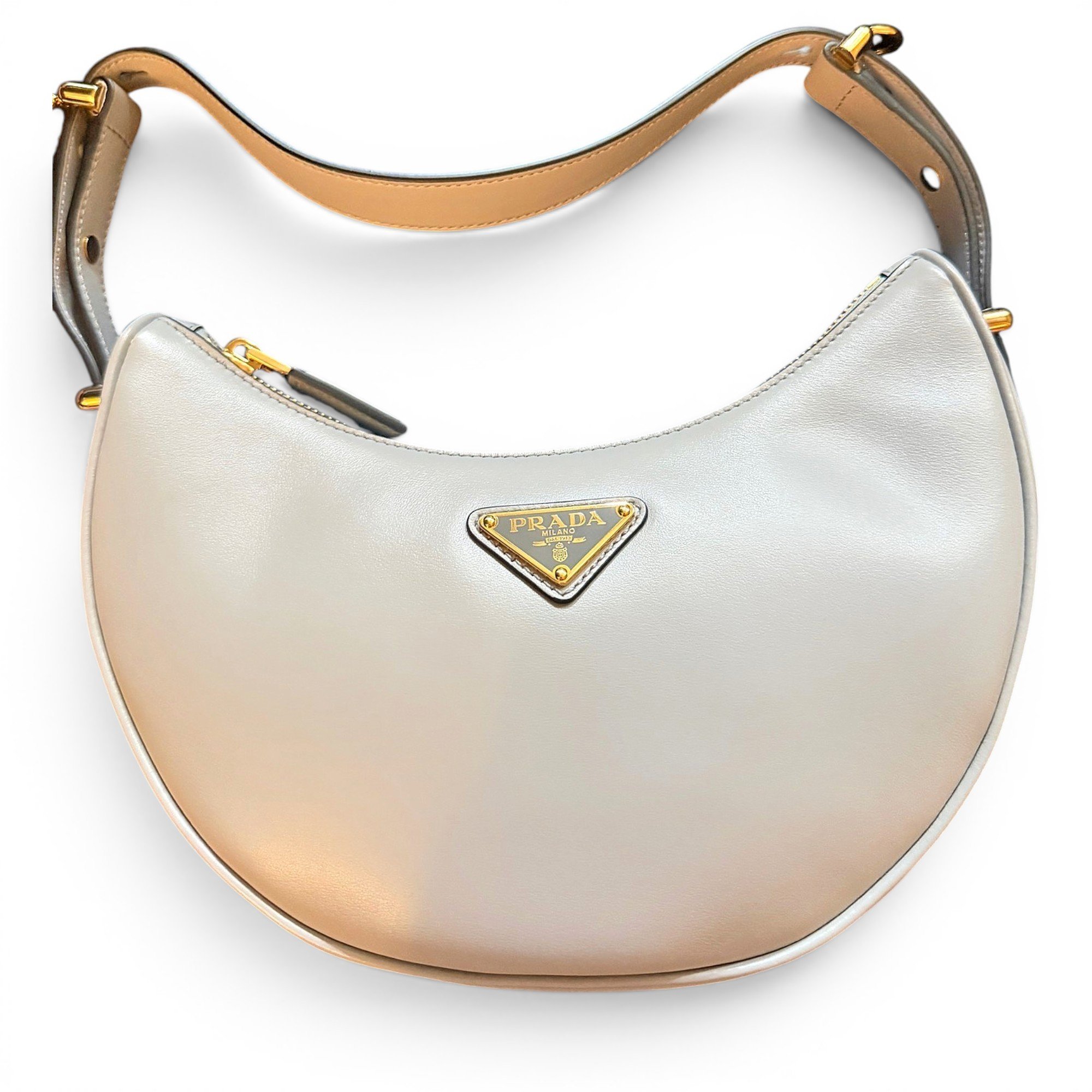 Moon leather handbag