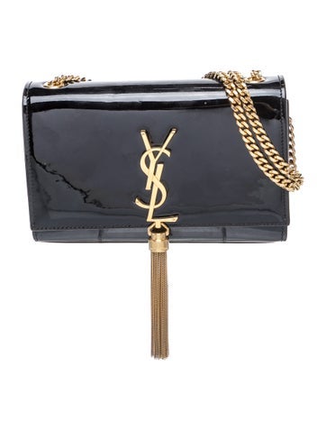 Saint Laurent Patent Leather Evening Bag