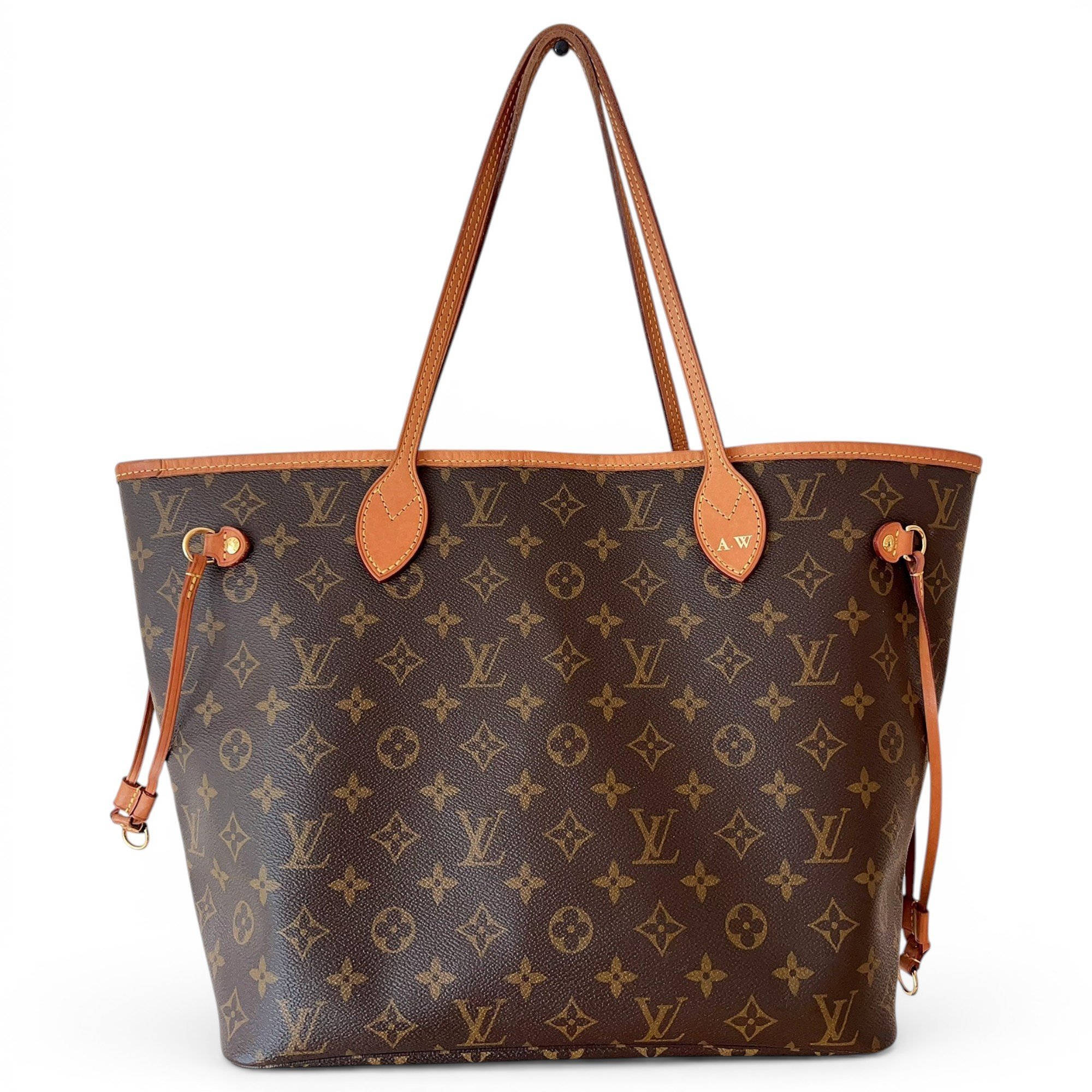 Neverfull patent leather tote