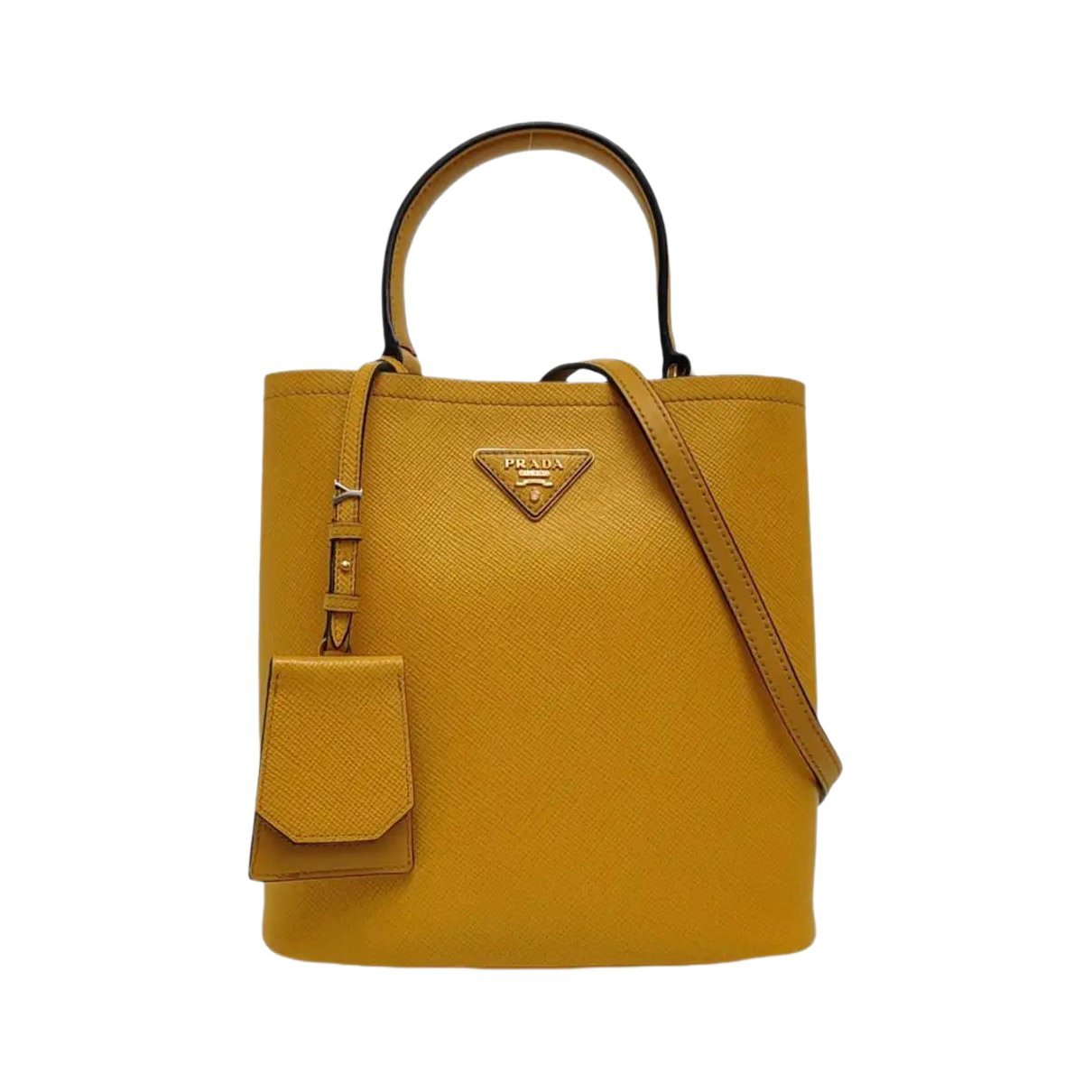 Panier leather handbag
