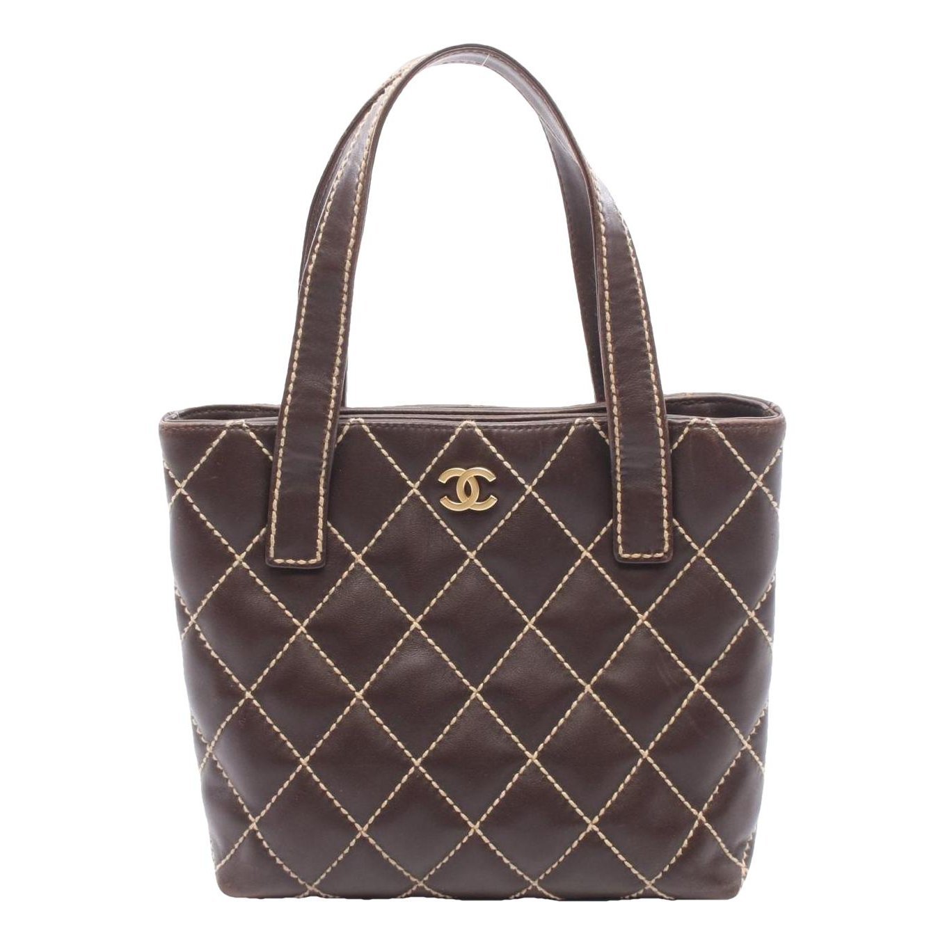 Wild Stitch leather tote