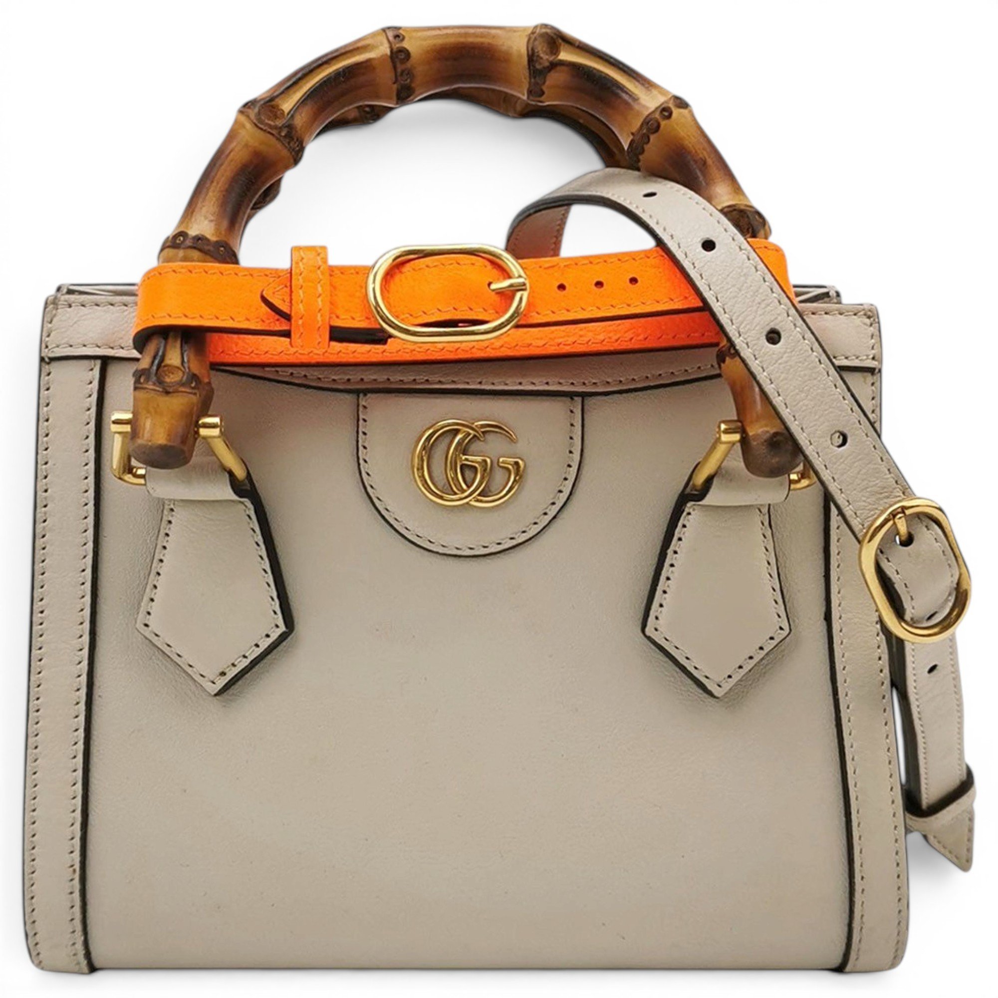 Diana Bamboo leather tote