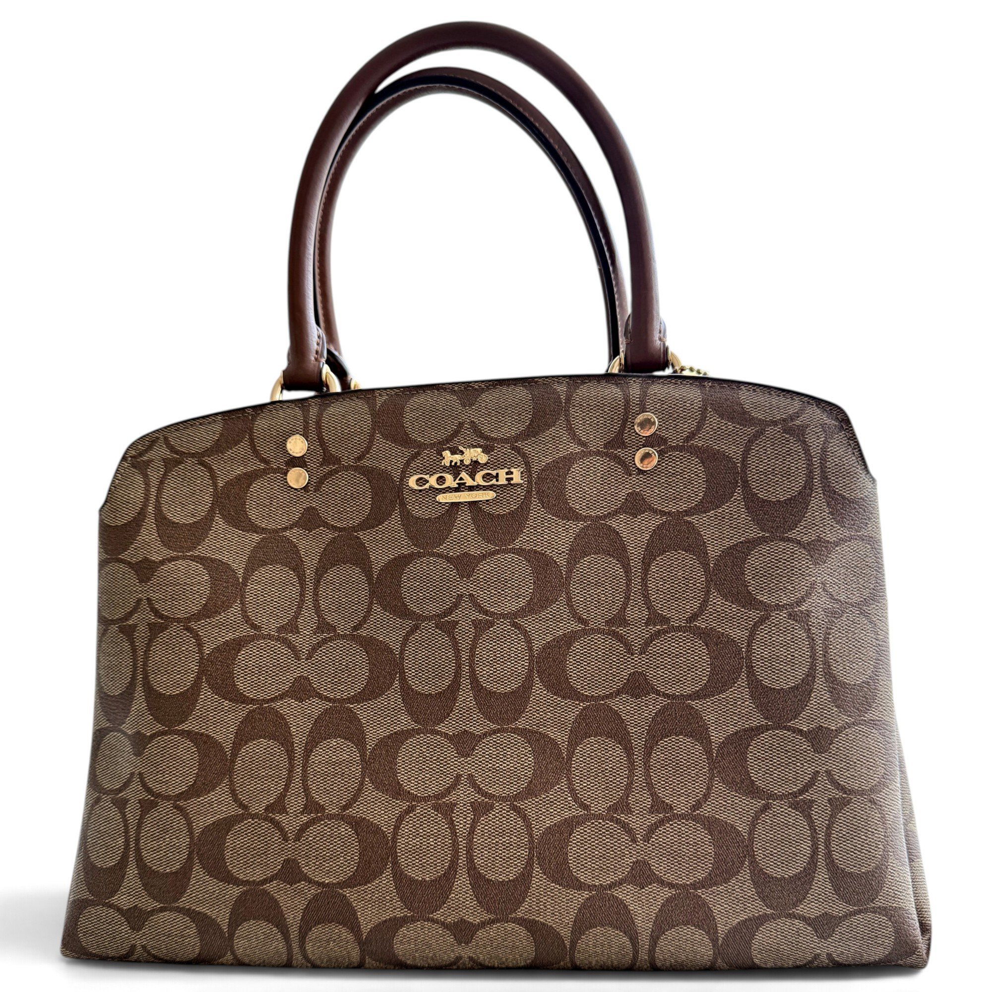 Leather satchel