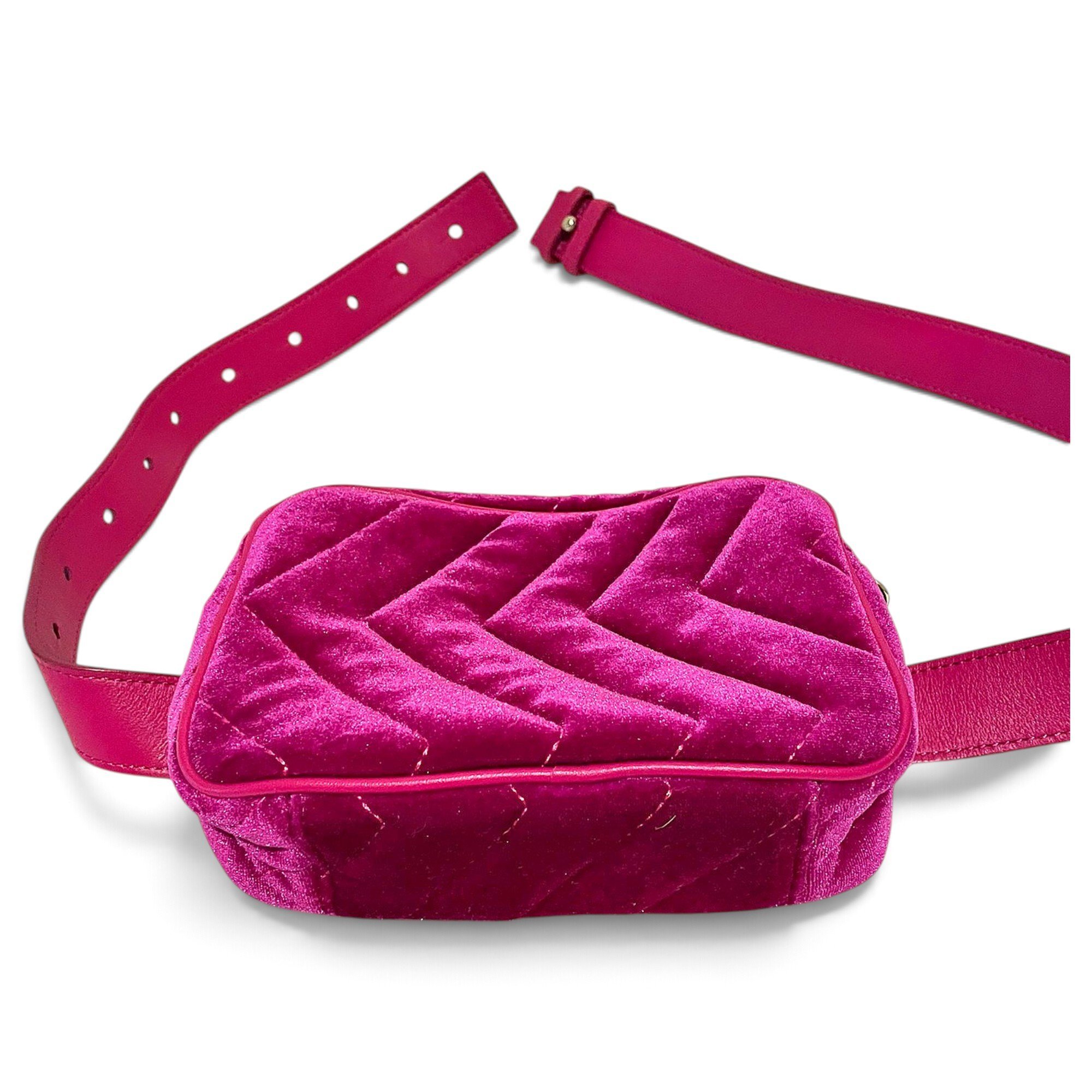 Velvet clutch bag