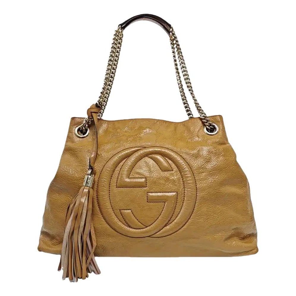 Soho leather tote