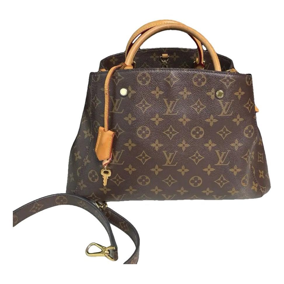 Montaigne vinyl handbag