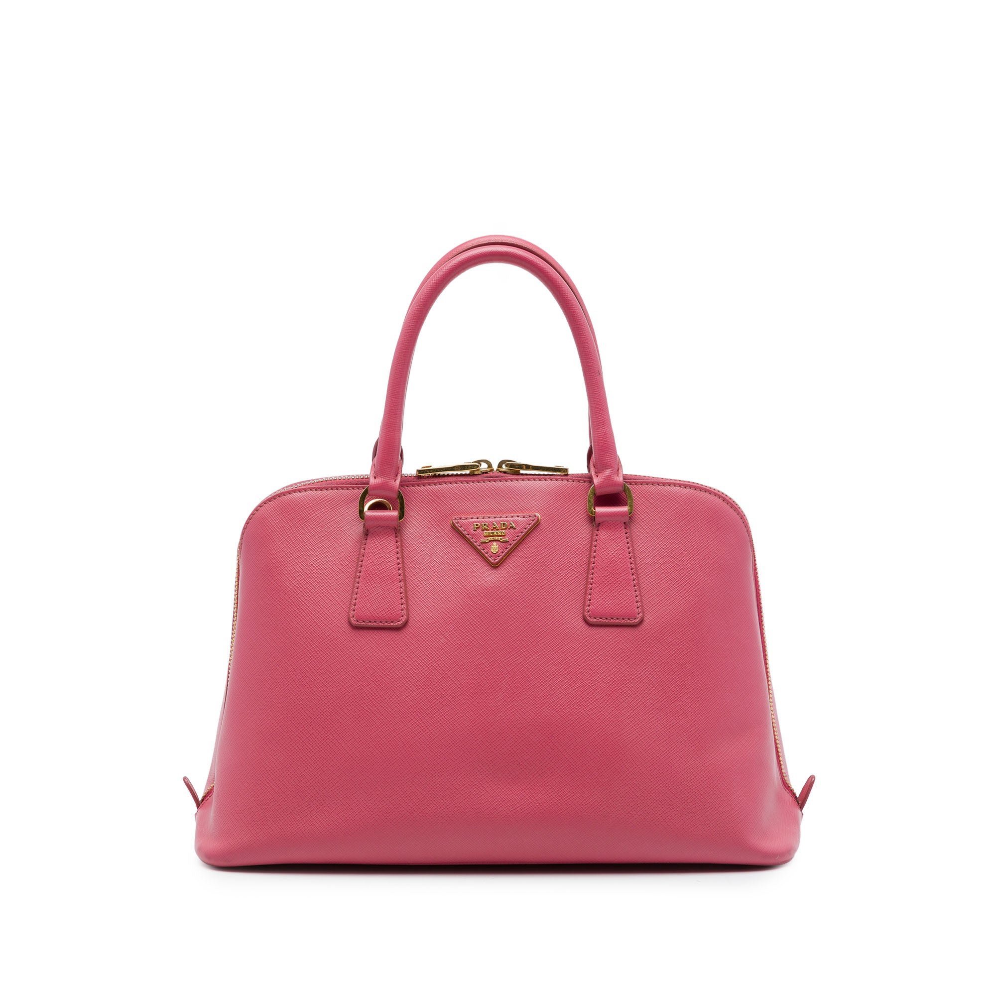 Promenade leather handbag