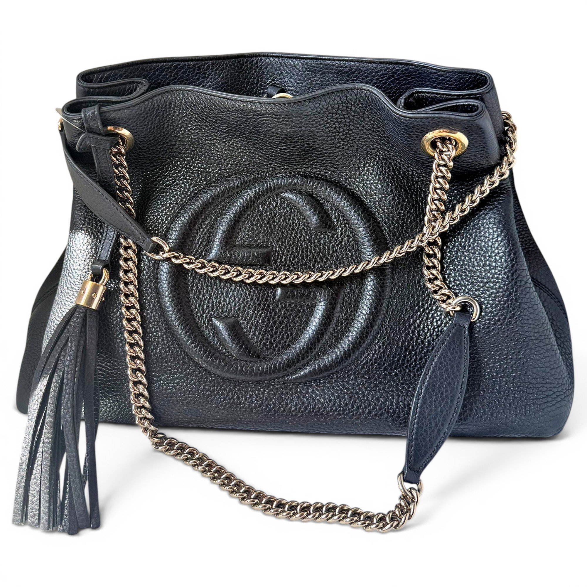 Soho leather tote