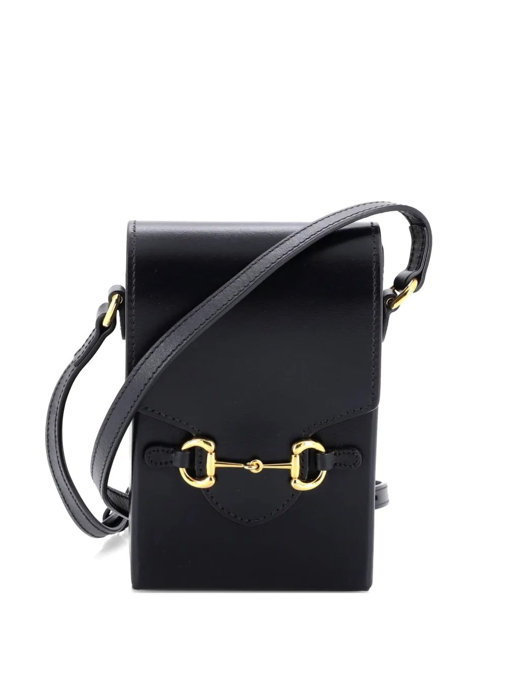 Horsebit 1955 Leather Mini crossbody bag