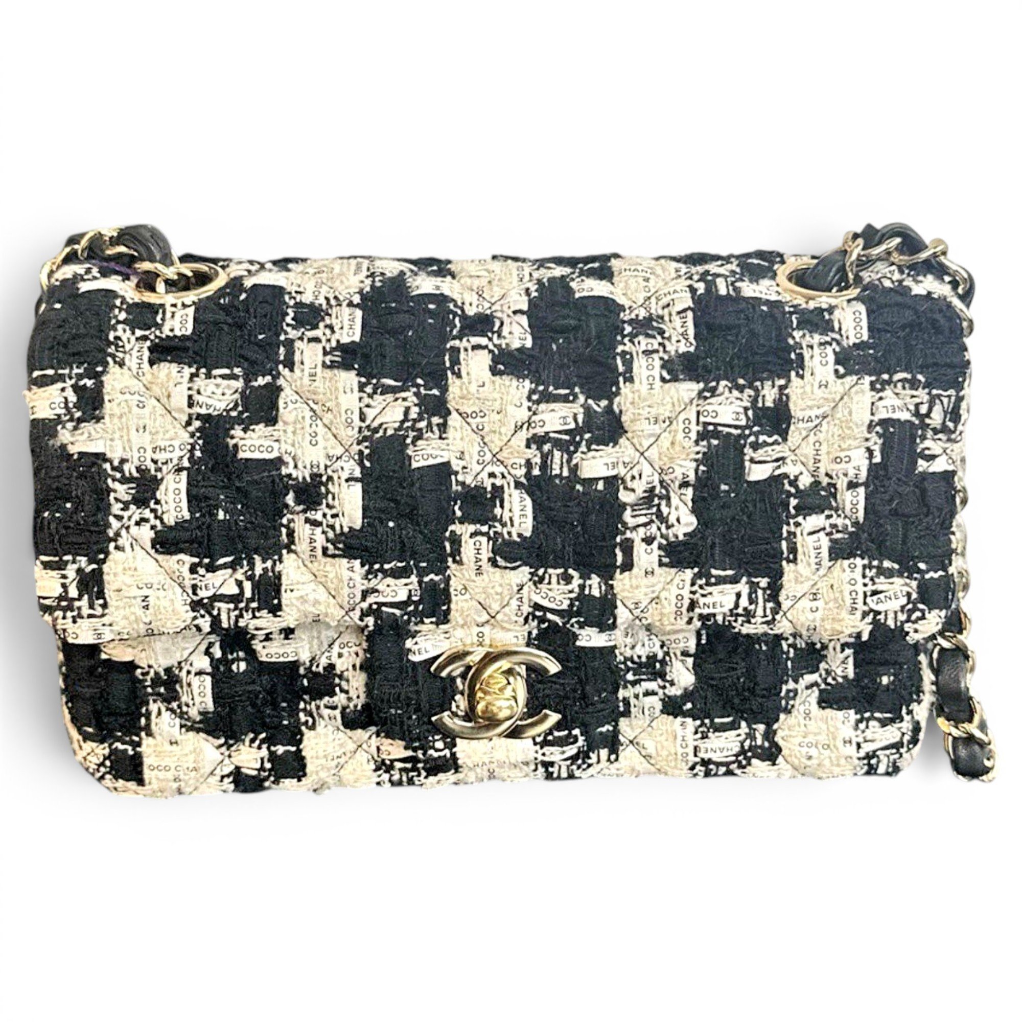 Timeless/Classique tweed crossbody bag