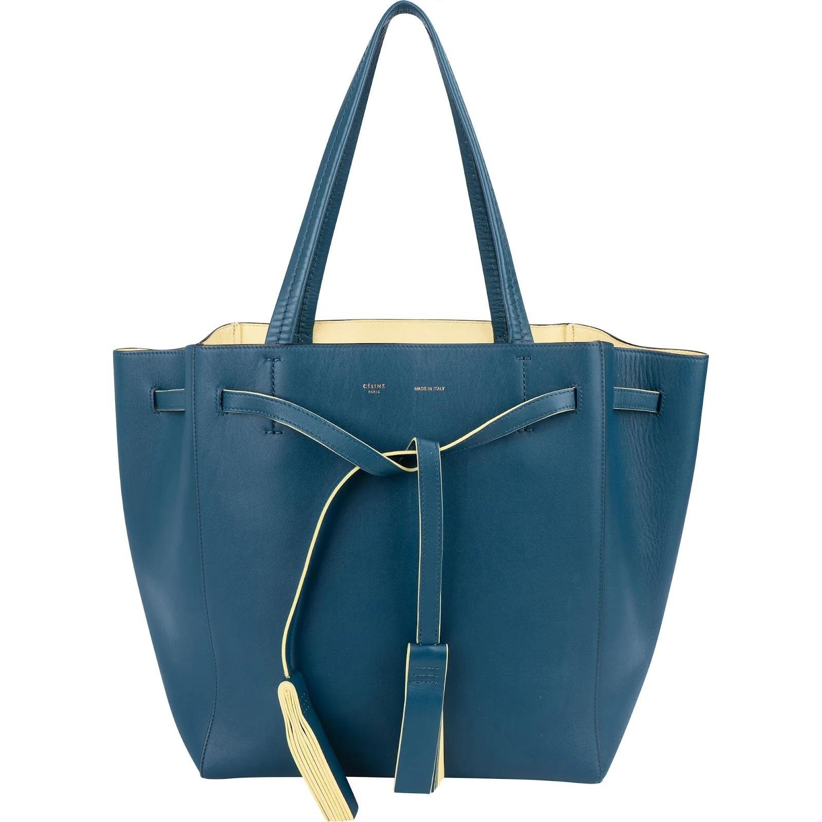 Cabas Phantom leather handbag