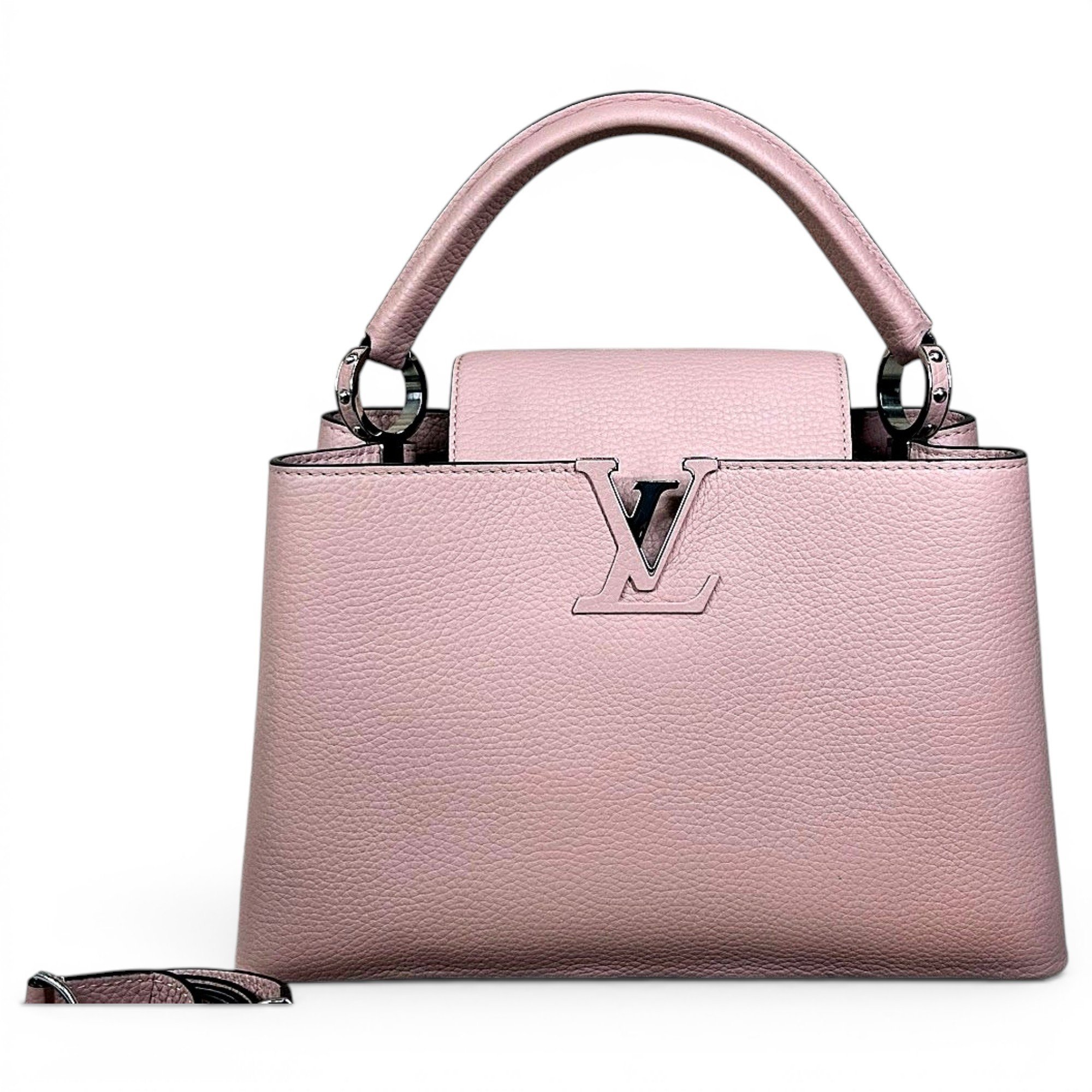 Capucines leather handbag