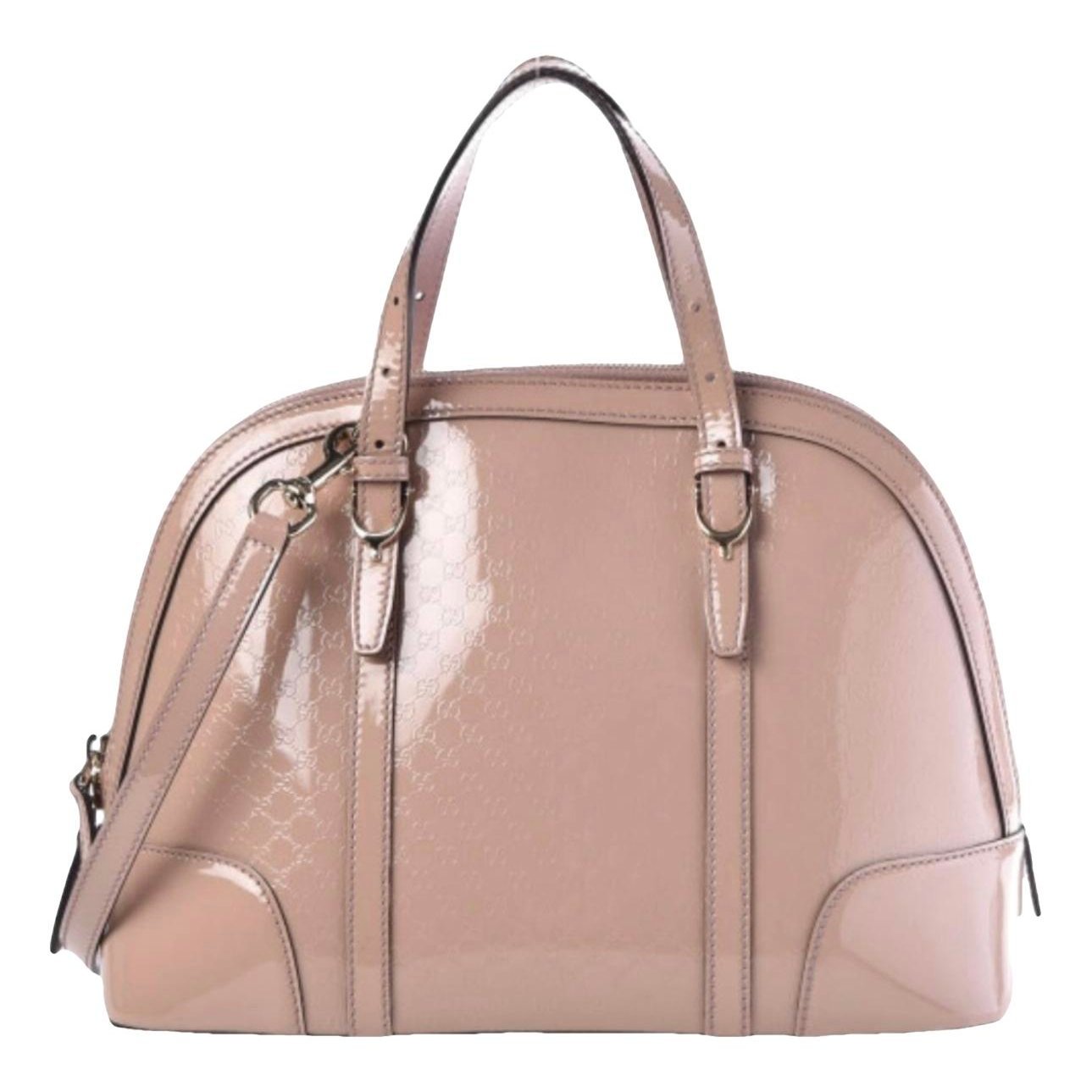 Dôme leather crossbody bag