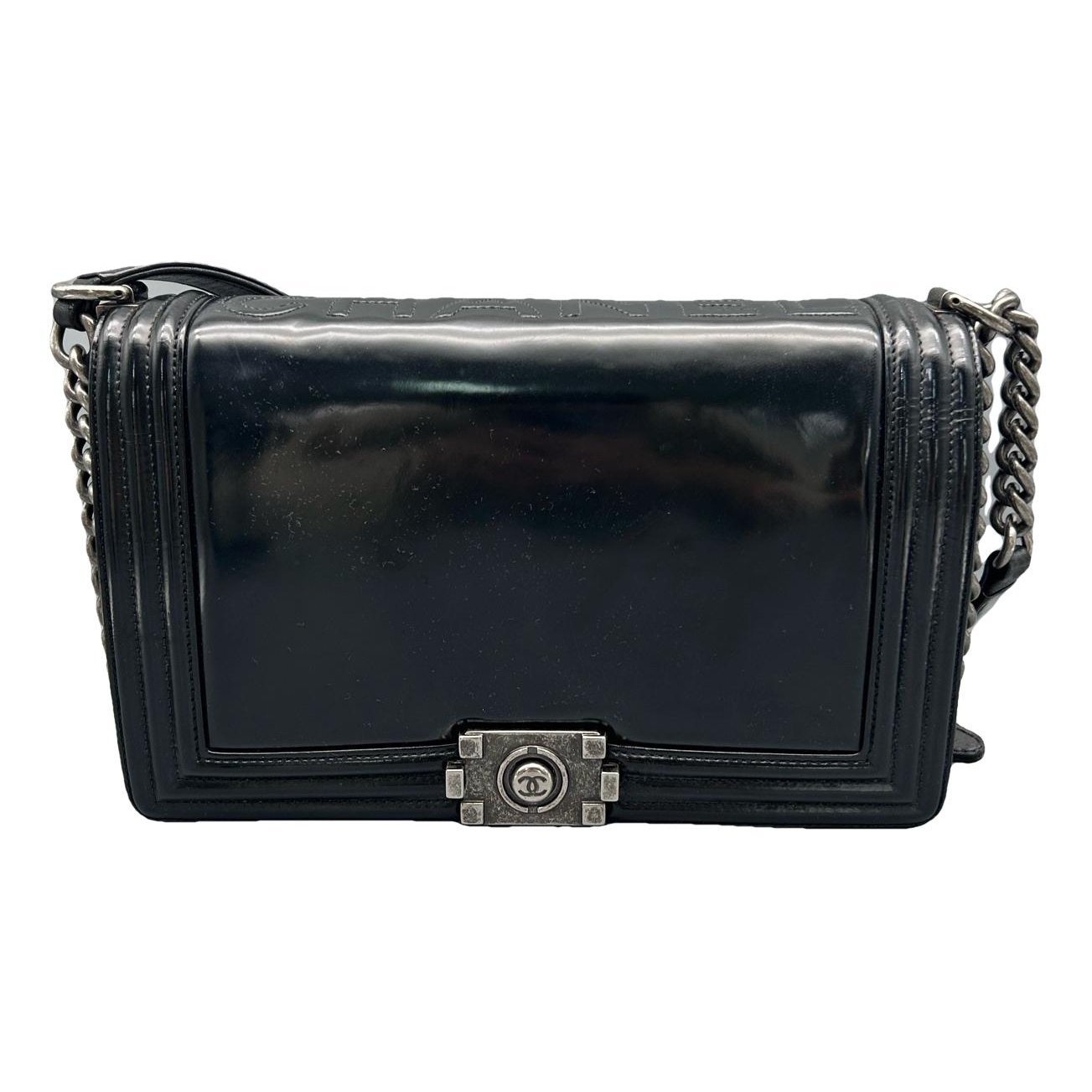 Boy leather crossbody bag