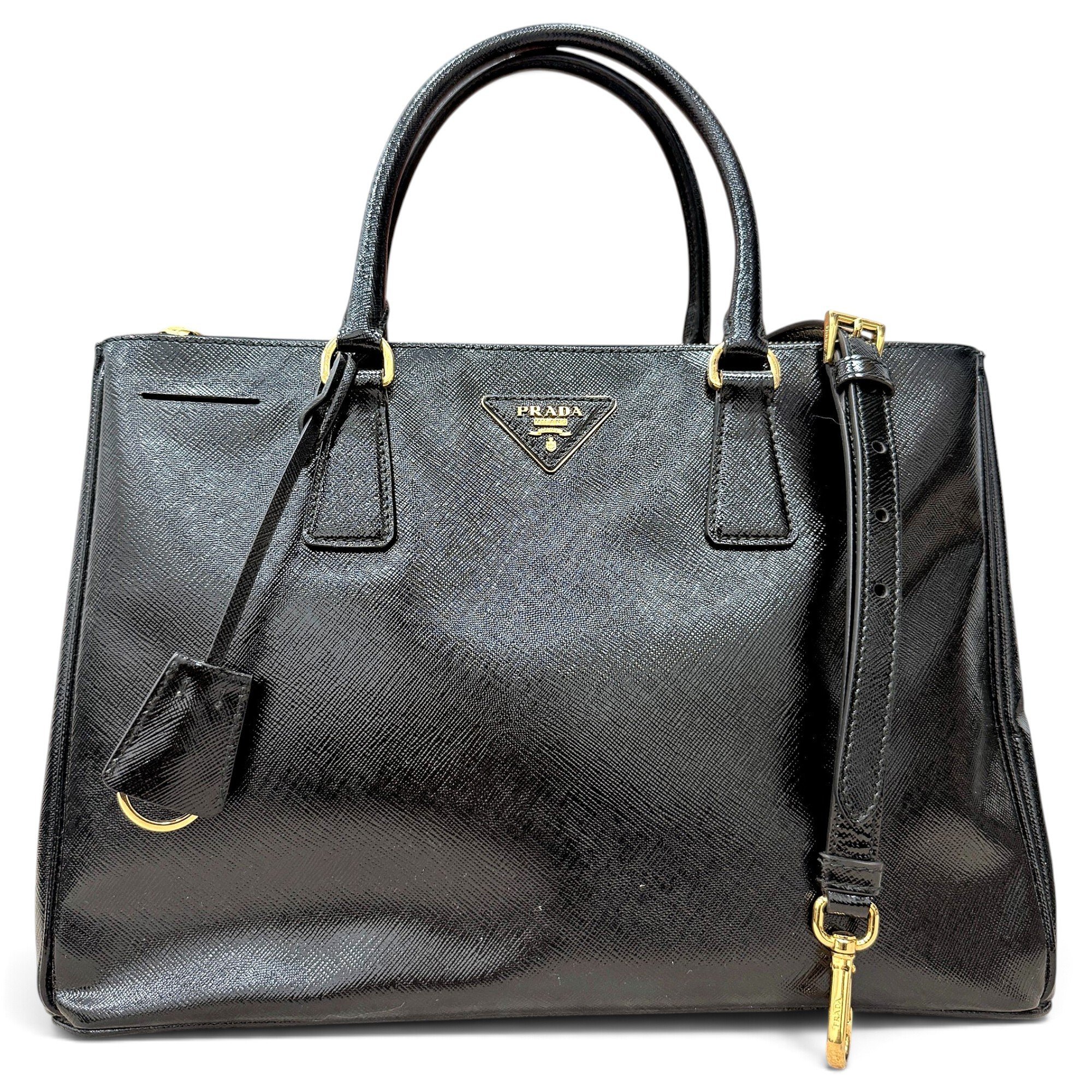 Galleria leather handbag