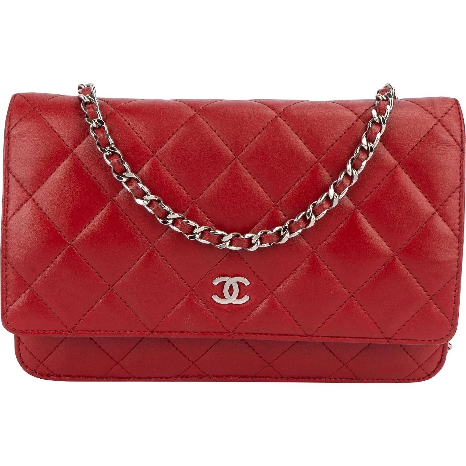 Wallet On Chain Timeless/Classique leather crossbody bag