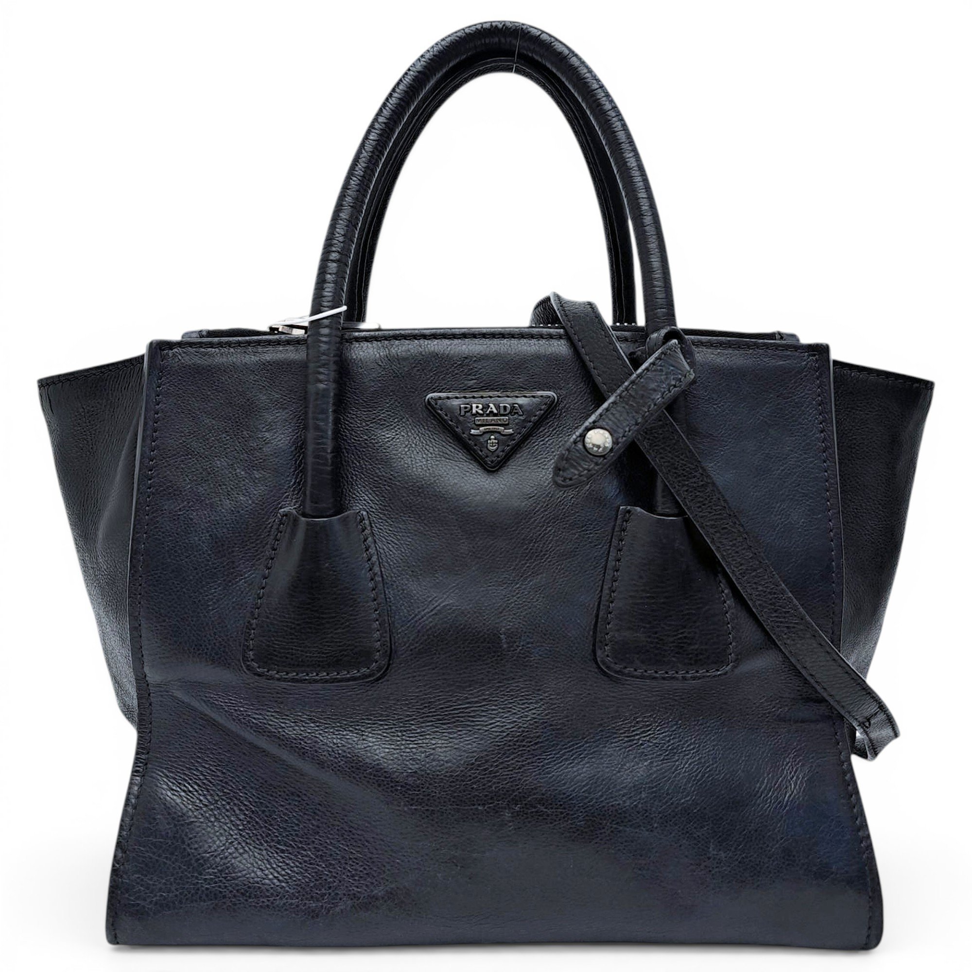 Leather crossbody bag