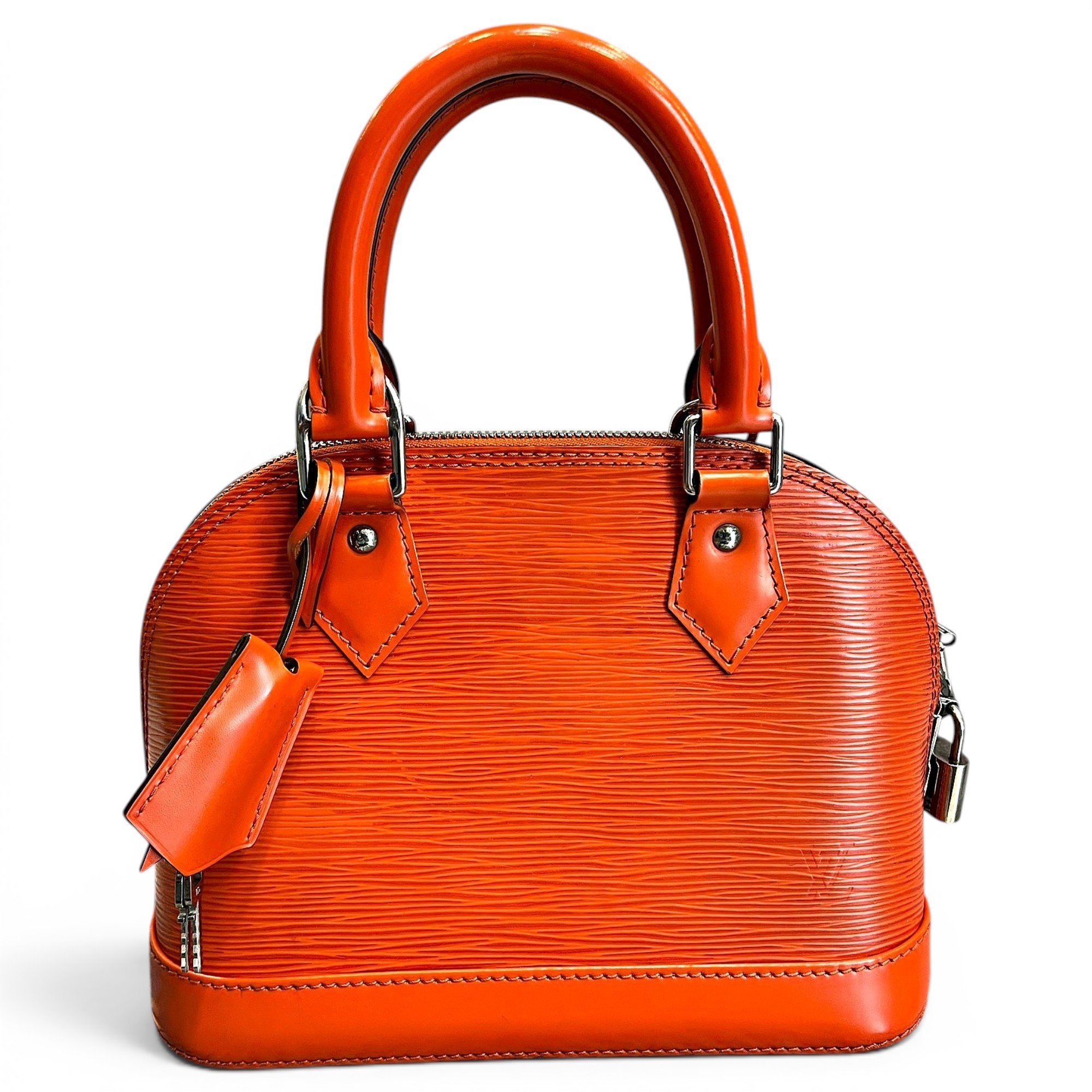 Alma leather handbag