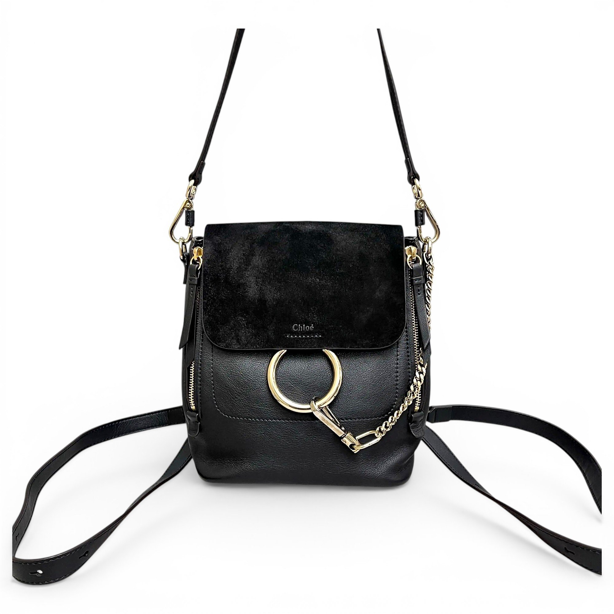Chloe Faye leather backpack